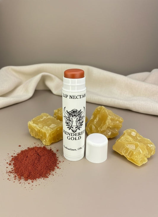 Rosé Glow Lip Nectar - Rendered Gold