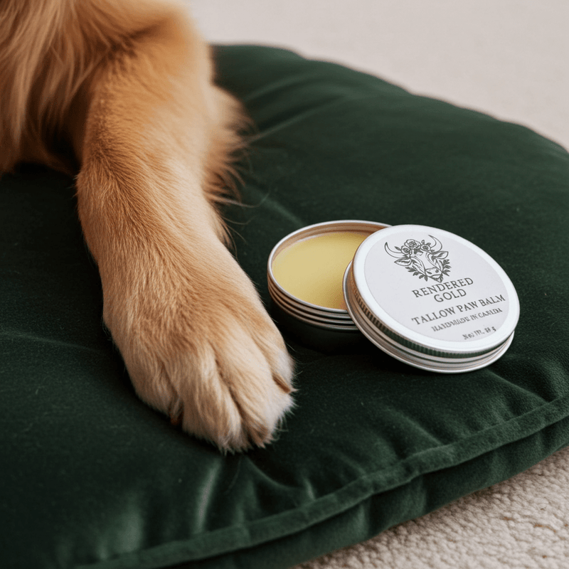 Tallow Paw Balm - Rendered Gold