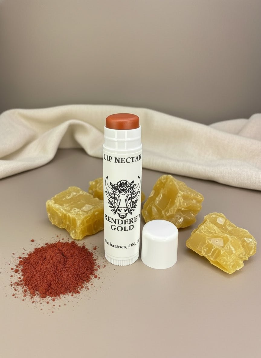 Rosé Glow Lip Nectar - Rendered Gold