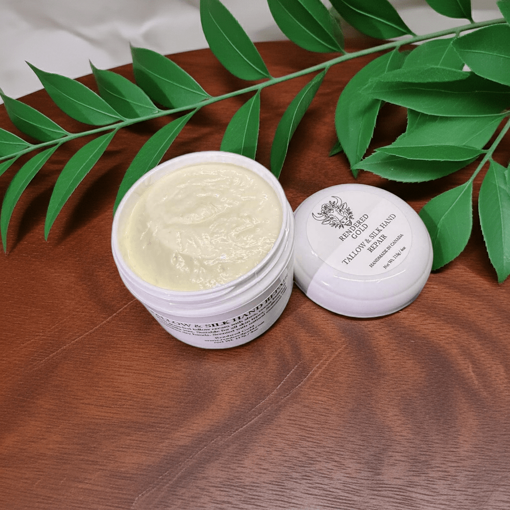 Hand Repair Cream - Tallow & Silk - Rendered Gold