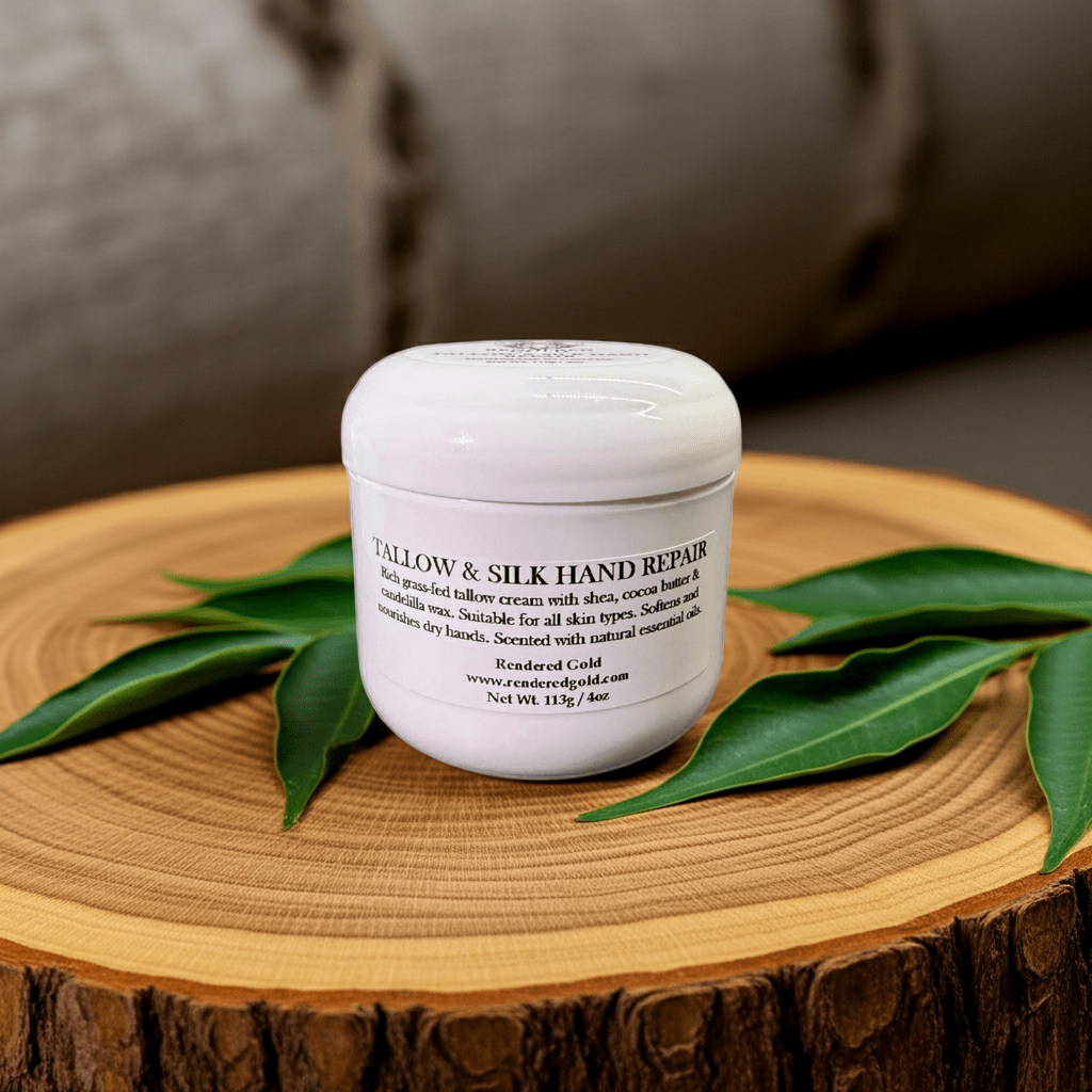 Tallow & Silk Hand Repair - Rendered Gold