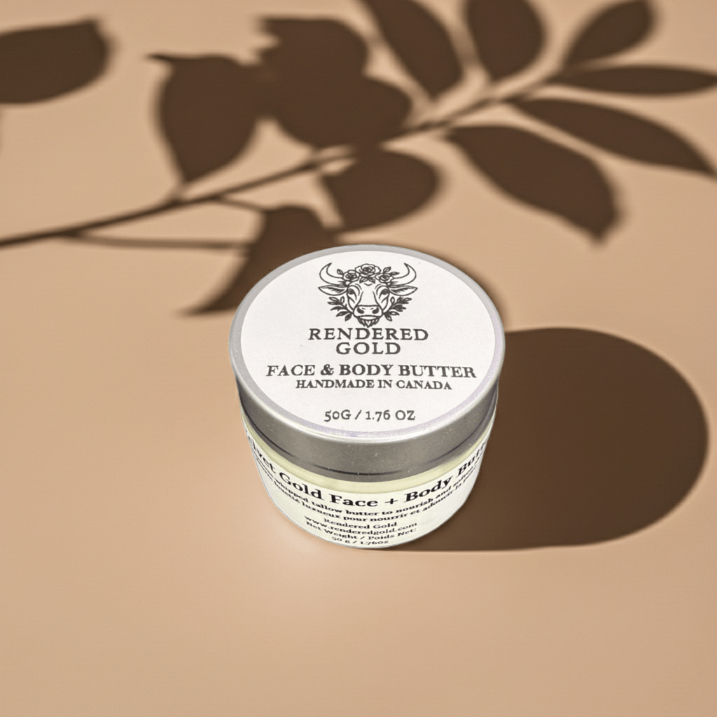 Velvet Gold Face + Body Butter - Rendered Gold