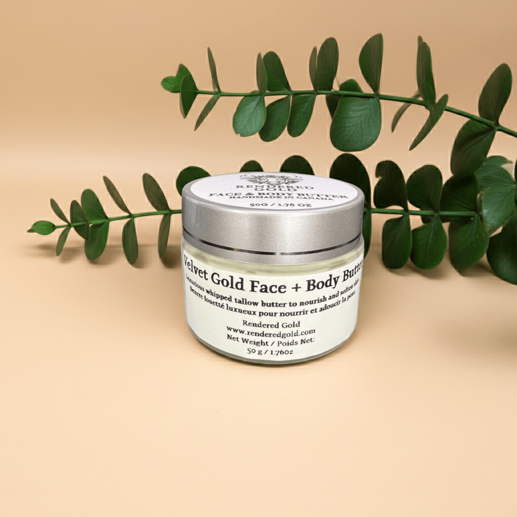 Velvet Gold Face + Body Butter - Rendered Gold